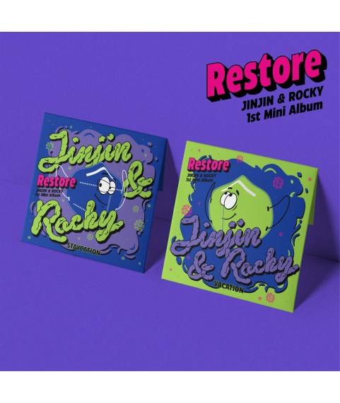[Astro] JINJIN & ROCKY - Mini Album Vol.1 [Restore] (STAYCATION Ver. + VACATION Ver.)