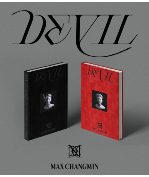 東方神起 Max (沈昌珉) - Devil (2nd Mini Album) (Red Ver. / Black Ver.)