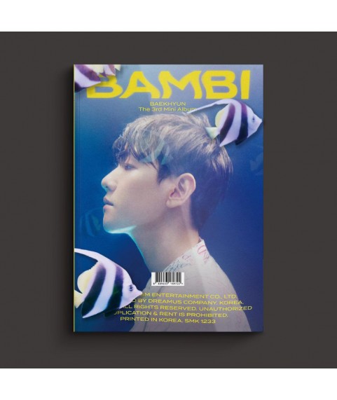 (EXO) 伯賢 BAEKHYUN – The 3rd Mini Album [Bambi] (Photo Book Ver.)