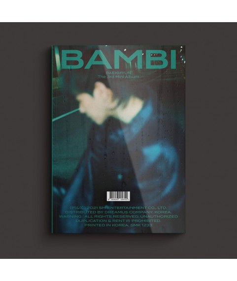 (EXO) 伯賢 BAEKHYUN – The 3rd Mini Album [Bambi] (Photo Book Ver.)