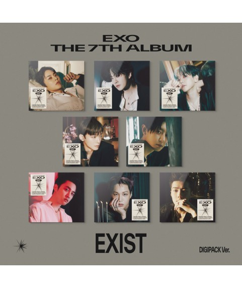 EXO - VOL.7 [EXIST] (DIGIPACK VER.) (隨機8種)