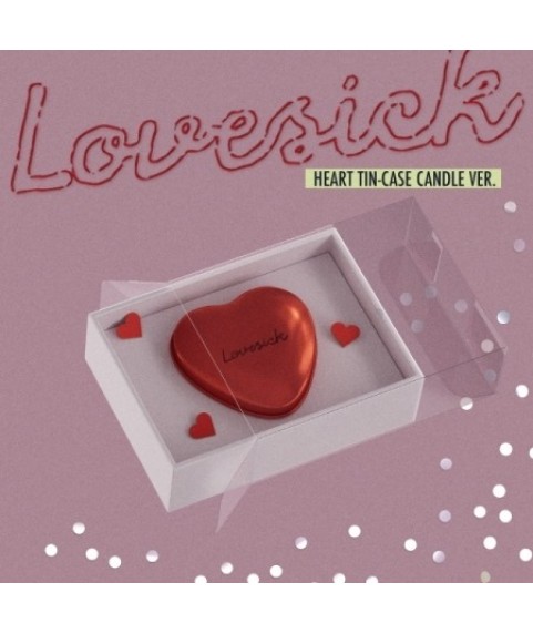 CHAERYEONG – Lovesick (HEART TIN-CASE CANDLE Ver.)