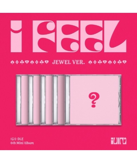 (G)I-DLE - I FEEL (6TH MINI ALBUM) (Jewel Ver.)(隨機)