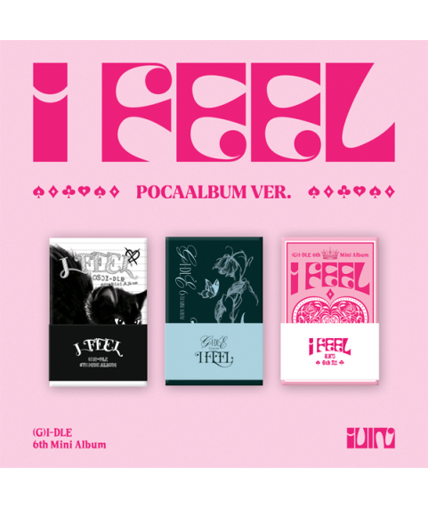 (G)I-DLE - 6th Mini Album [I feel] (PocaAlbum Ver.)