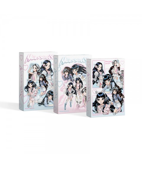 NEWJEANS - 2ND EP GET UP [Weverse Albums ver.](3款隨機) 
