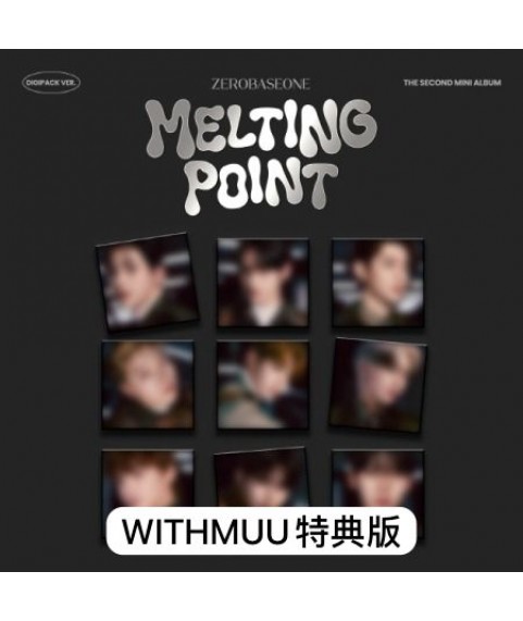 ZEROBASEONE - MELTING POINT  (WITHMUU特典版)(9款隨機)