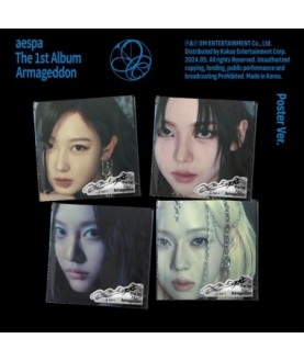 AESPA - VOL.1 [ARMAGEDDON](POSTER VER.)(隨機) (4 types)