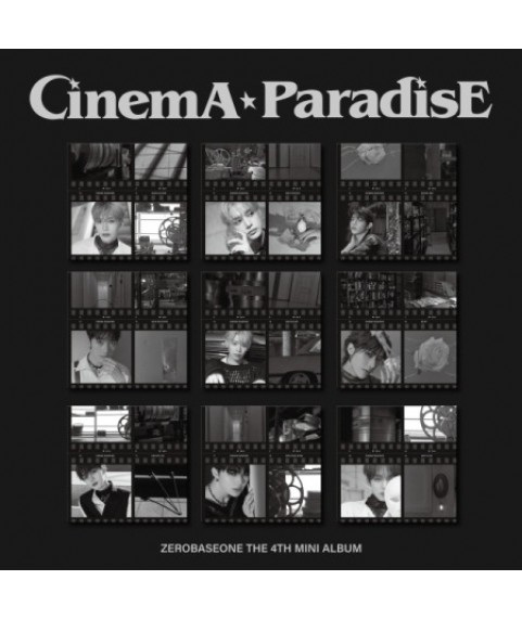 ZEROBASEONE - 4TH MINI ALBUM [CINEMA PARADISE] [DIGIPACK ver.](9個版本)
