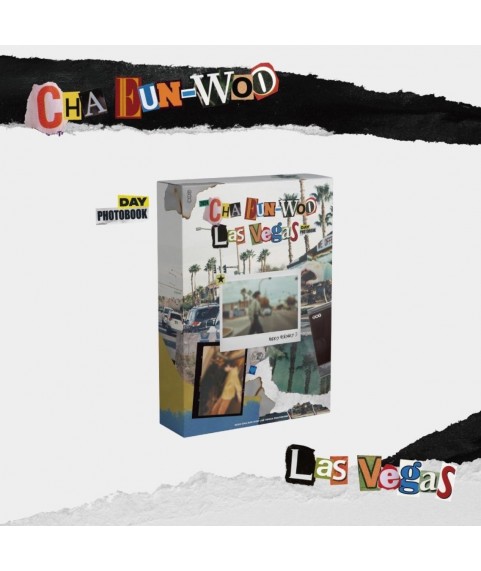 CHA EUN-WOO - LAS VEGAS PHOTOBOOK (DAY VER.)