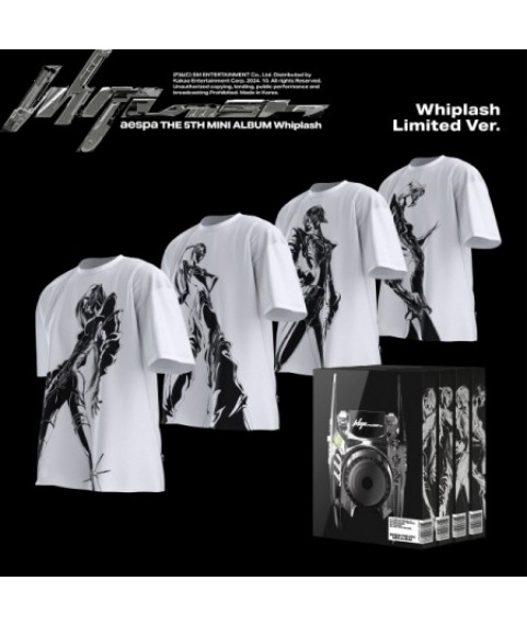 AESPA - 5TH MINI ALBUM [WHIPLASH]  (WHIPLASH LIMITED VER.)