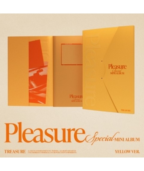 TREASURE - SPECIAL MINI ALBUM [PLEASURE](YELLOW VER.) 
