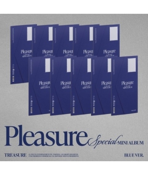 TREASURE - SPECIAL MINI ALBUM [PLEASURE][BLUE VER.]