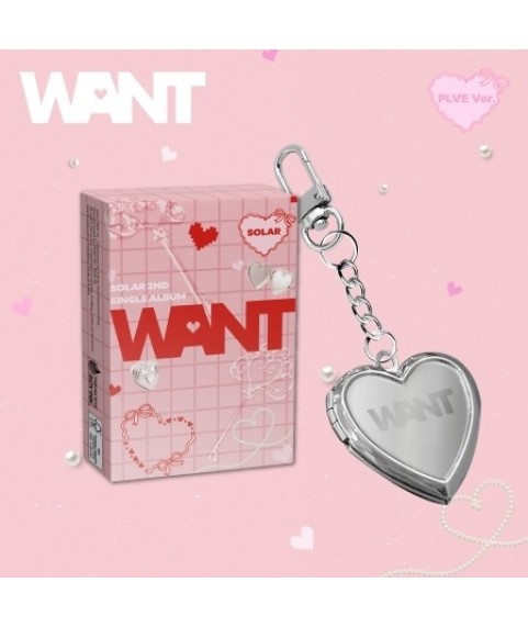 SOLAR - 2ND SINGLE ALBUM [WANT](PLVE VER.)