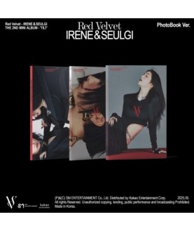 RED VELVET - IRENE & SEULGI - 2ND MINI ALBUM [TILT](Photo Book Ver.) 