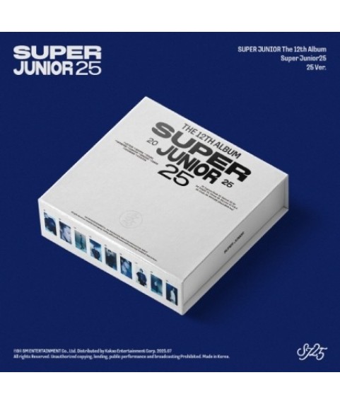 SUPER JUNIOR - 12TH ALBUM [SUPER JUNIOR25] (25 Ver.)