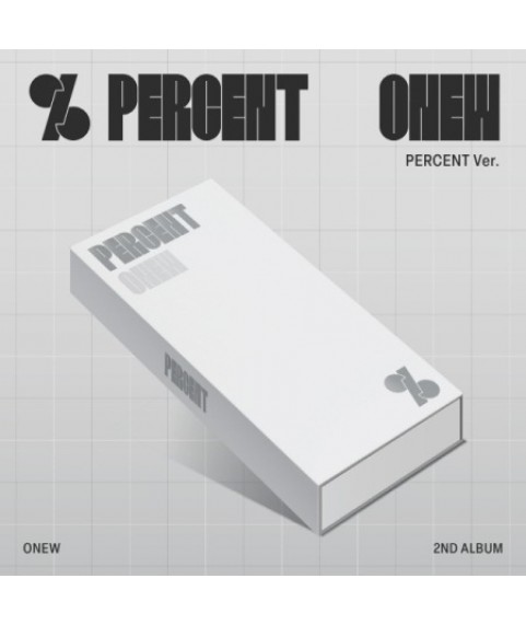 ONEW - 2TH ALBUM [PERCENT](PERCENT Ver.) 