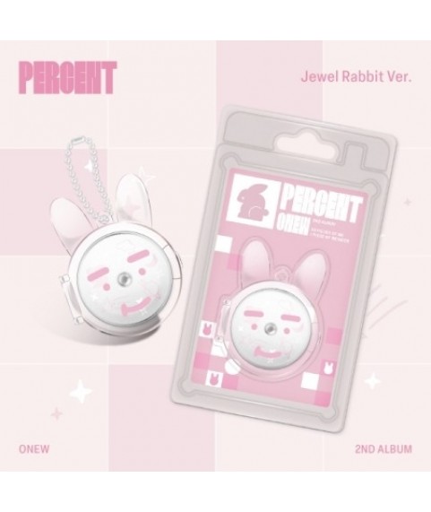 ONEW - 2TH ALBUM [PERCENT](Jewel Rabbit Ver.)