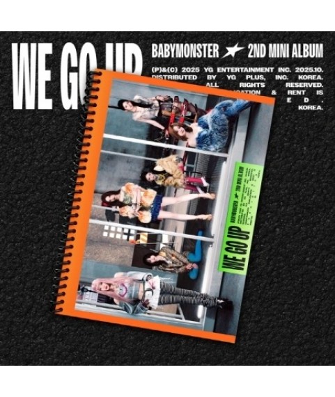 BABYMONSTER - 2ND MINI ALBUM [WE GO UP](GO VER.)