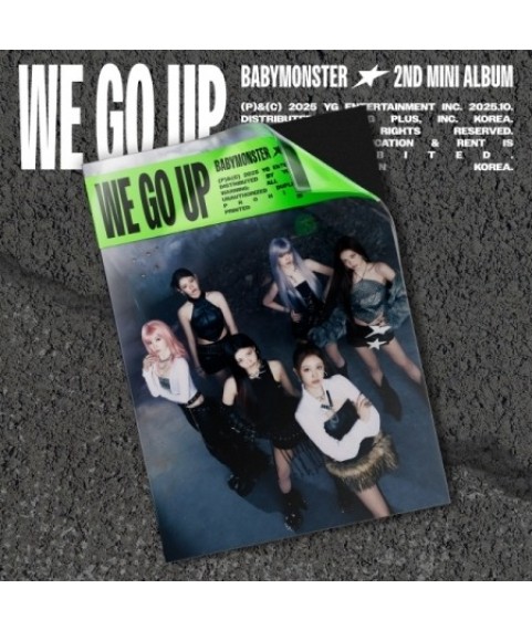 BABYMONSTER - 2ND MINI ALBUM [WE GO UP](WE VER.) 