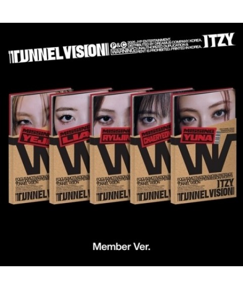 ITZY - TUNNEL VISION(MEMBER VER.)