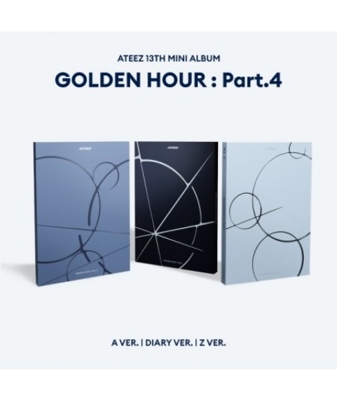 ATEEZ - 13TH MINI ALBUM [GOLDEN HOUR : PART.4](PHOTO BOOK VER.)