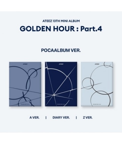 ATEEZ - 13TH MINI ALBUM [GOLDEN HOUR : PART.4](POCAALBUM VER.)