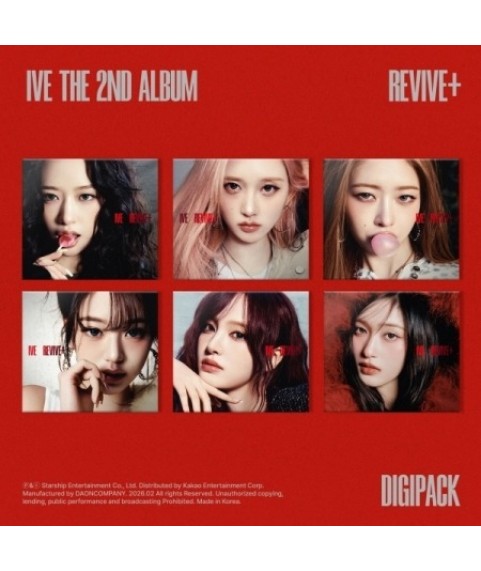 IVE - THE 2ND ALBUM [REVIVE+](DIGIPACK VER.)