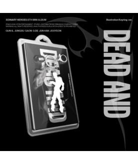 XDINARY HEROES - 8TH MINI ALBUM [DEAD AND](ILLUSTRATION KEYRING VER.) 
