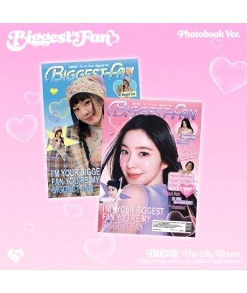 IRENE - 1ST ALBUM [BIGGEST FAN] (PHOTO BOOK VER.)