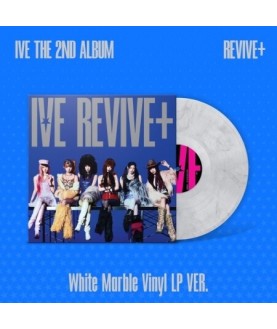 IVE - THE 2ND ALBUM [REVIVE+] (WHITE MARBLE VINYL LP VER.)