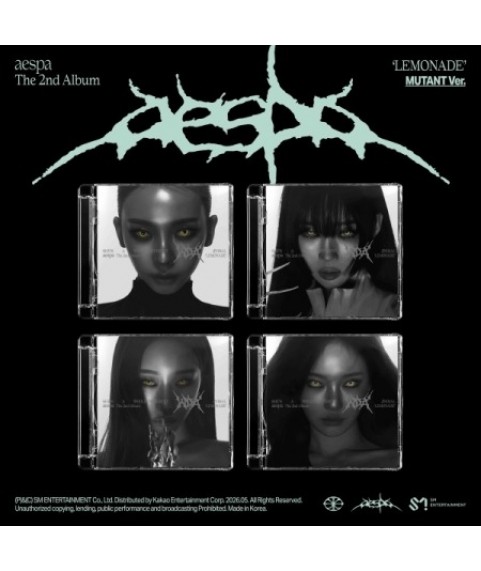 AESPA - 2ND ALBUM [LEMONADE](MUTANT VER.) 