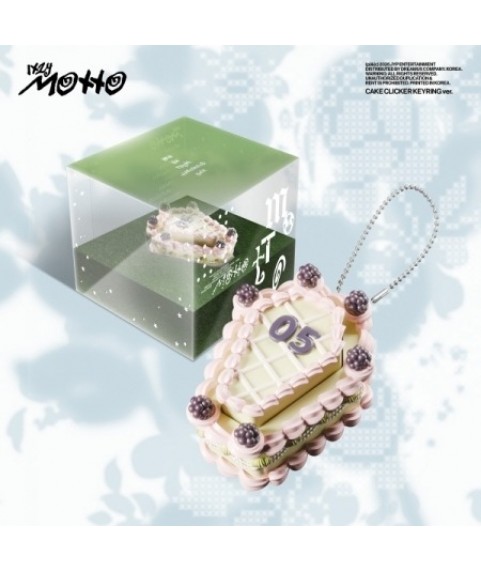 ITZY - [MOTTO] (CAKE CLICKER KEYRING Ver.)