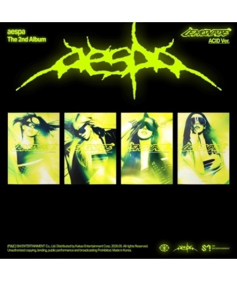 AESPA - 2ND ALBUM [LEMONADE](ACID VER.) 