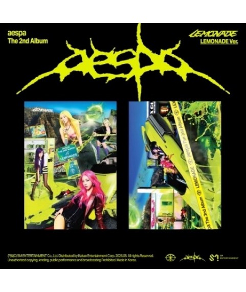 AESPA - 2ND ALBUM [LEMONADE](LEMONADE VER.) 