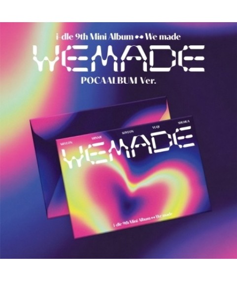 i-dle – 9th Mini Album [We Made](POCAALBUM Ver.)