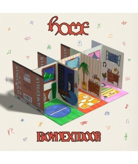 BOYNEXTDOOR - 1ST STUDIO ALBUM [HOME](WEVERSE ALBUMS VER.)