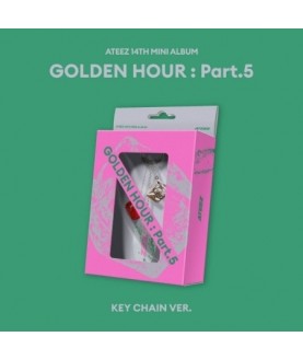 (ATEEZ) - 미니 14집 [GOLDEN HOUR : Part.5 (KEY CHAIN VER.)