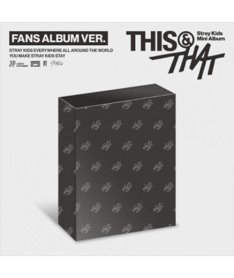 (STRAY KIDS) - THIS & THAT (FANS ALBUM VER.)