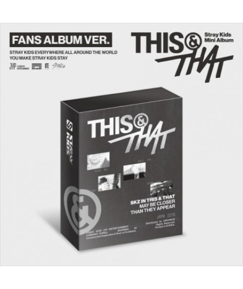 (STRAY KIDS) - THIS & THAT (FANS ALBUM VER.)