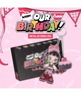 OURBIRTHDAY (아워벌스데이) - 싱글 1집 [Our Birthday](METAL KEYRING VER.)(RANDOM)